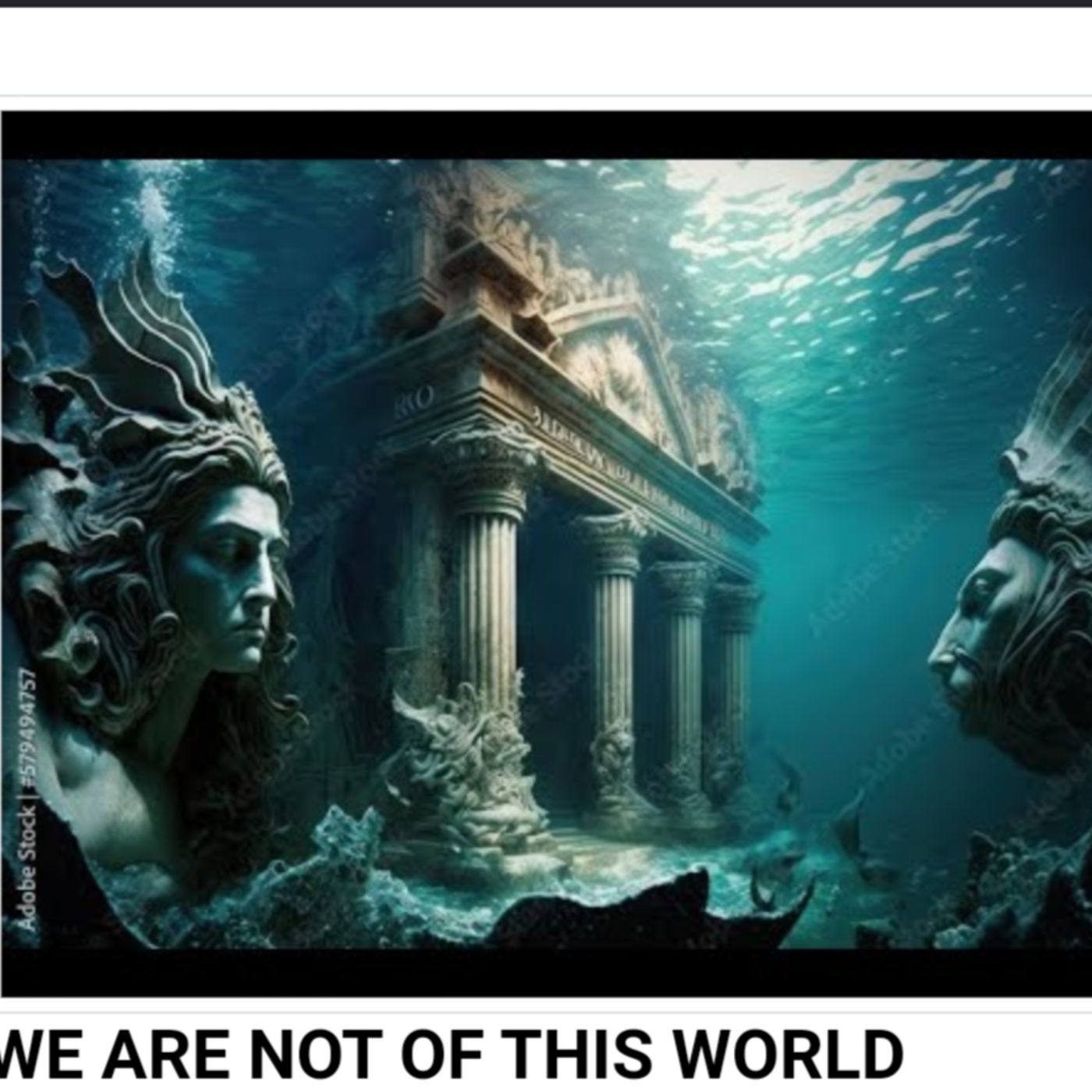 WE ARE NOT OF THIS WORLD episode artwork