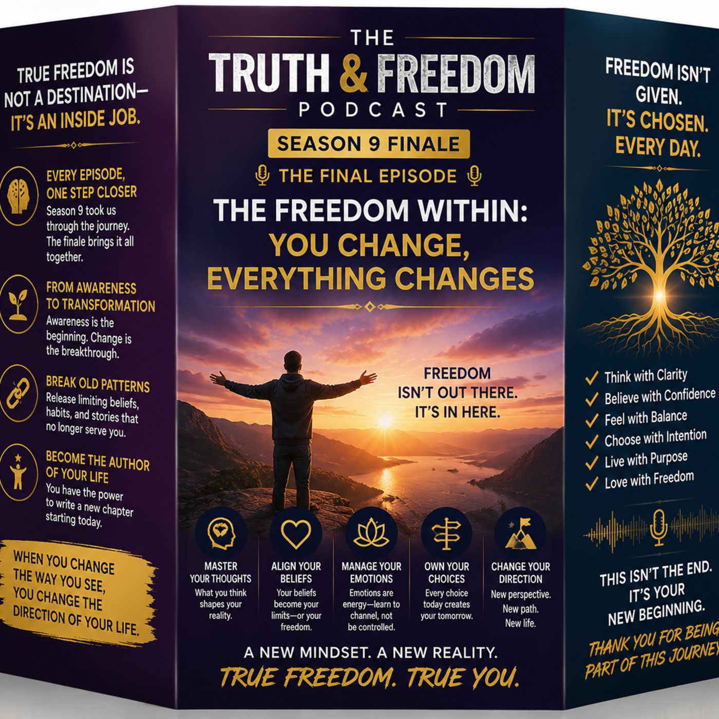 Truth & Freedom Podcast: S 9 Ep 10-Freedom Begins in the Mind episode artwork