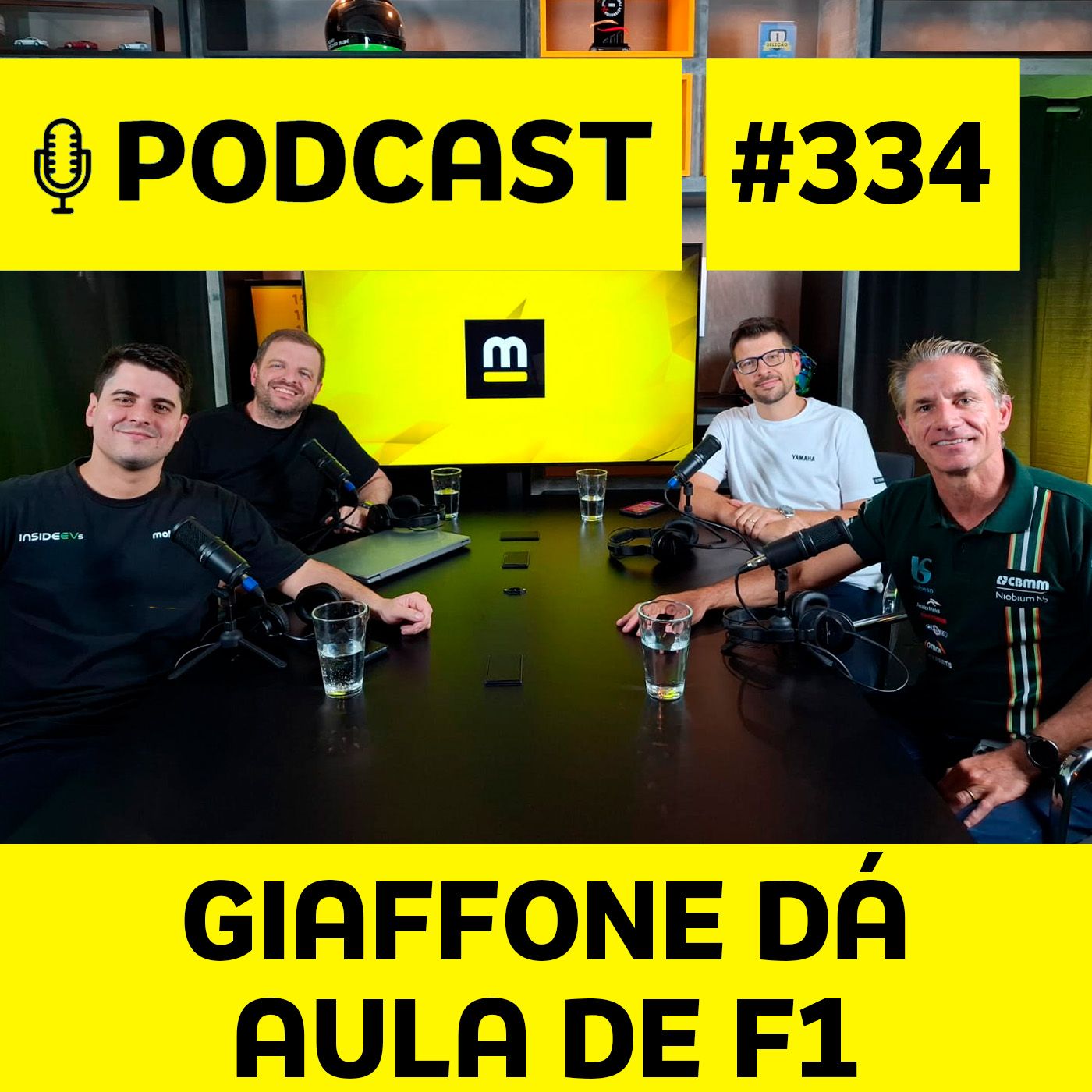 Podcast 334 - RBR: há vida sem MAX e Horner? Hamilton tomando 'SURRA'? McLaren, Bortoleto e + | FELIPE GIAFFONE episode artwork