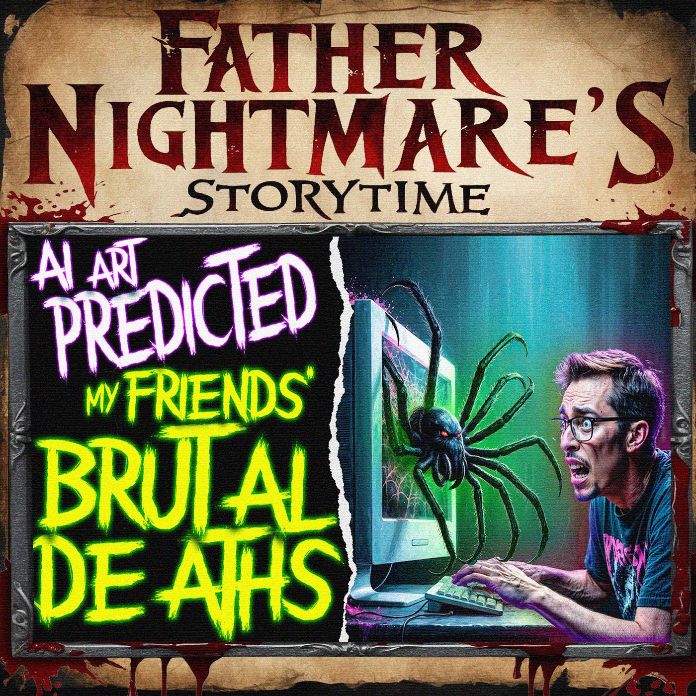 AI Art Is Accurately Predicting my Friends' Brutal Deaths - Scary Reddit Creepypasta episode artwork