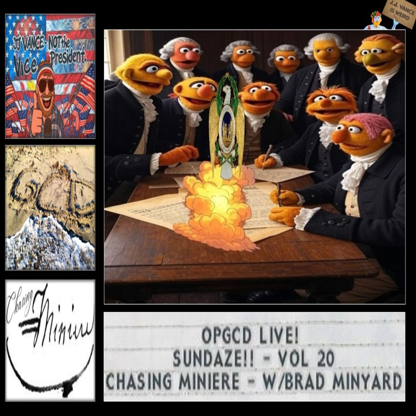 OpGCD Live! Sundaze!! Vol. 20 - Chasing Miniere: Society of Cincinnati Tale! - FREE PATREON PREVIEW
