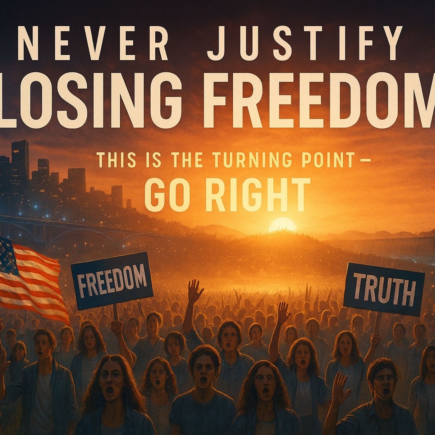 Never Justify Losing Freedom episode artwork