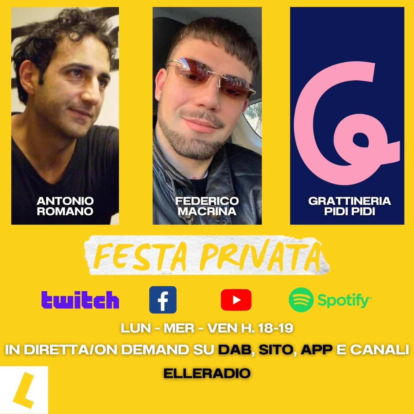 LA PRIMA GRATTINERIA D'ITALIA con ALICE FRONTERRE in FESTA PRIVATA (23/9/'24) episode artwork