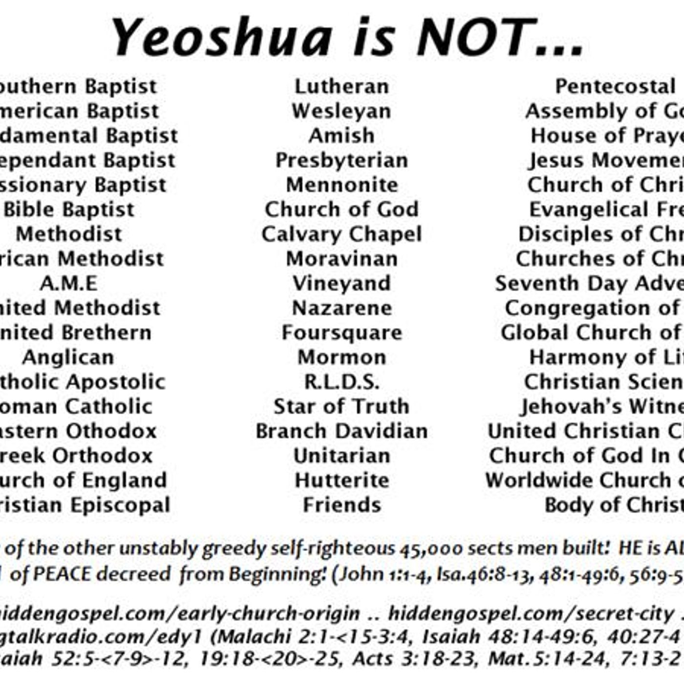 CALL to ZION!  HIDDEN GOSPEL REVEALED