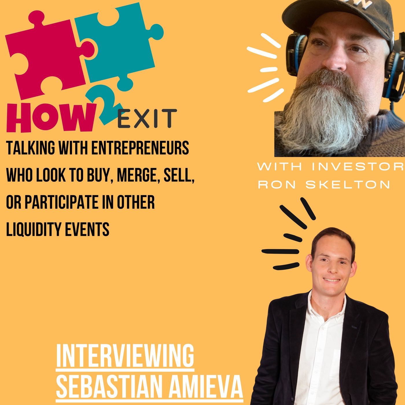 How2Exit: Mentor Mini Series Episode 5: Sebastian Amieva - an expert on Mergers and Acquisitions. Image