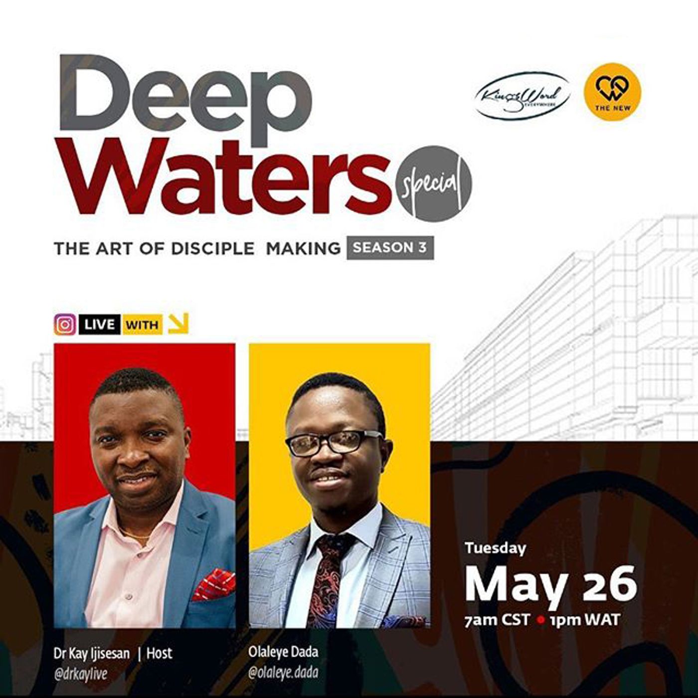 Art of Disciple Making S3 E2 - Dr Kay Ijisesan with Pastor Olaleye Dada episode artwork