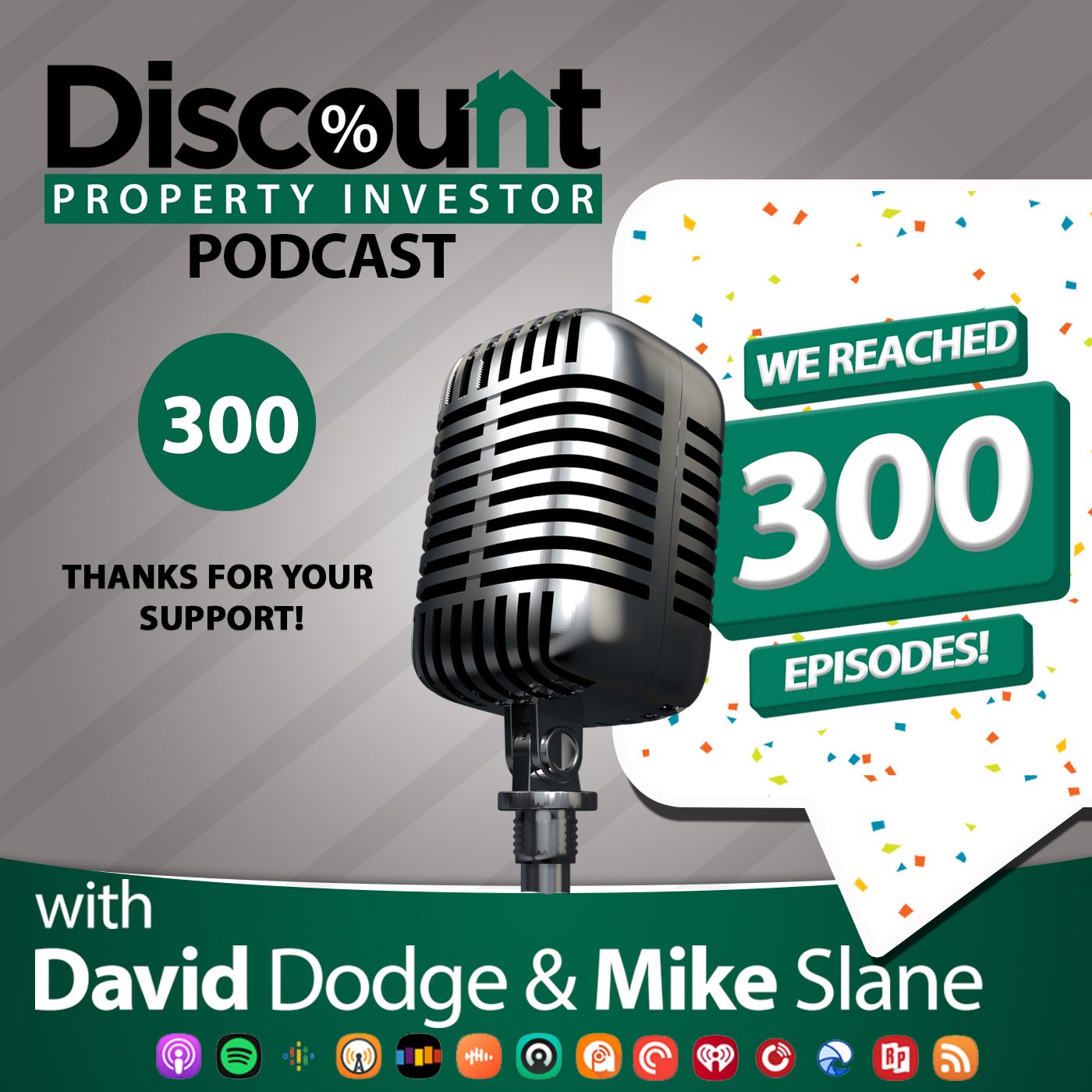 Episode 300: Thanks for your Support!