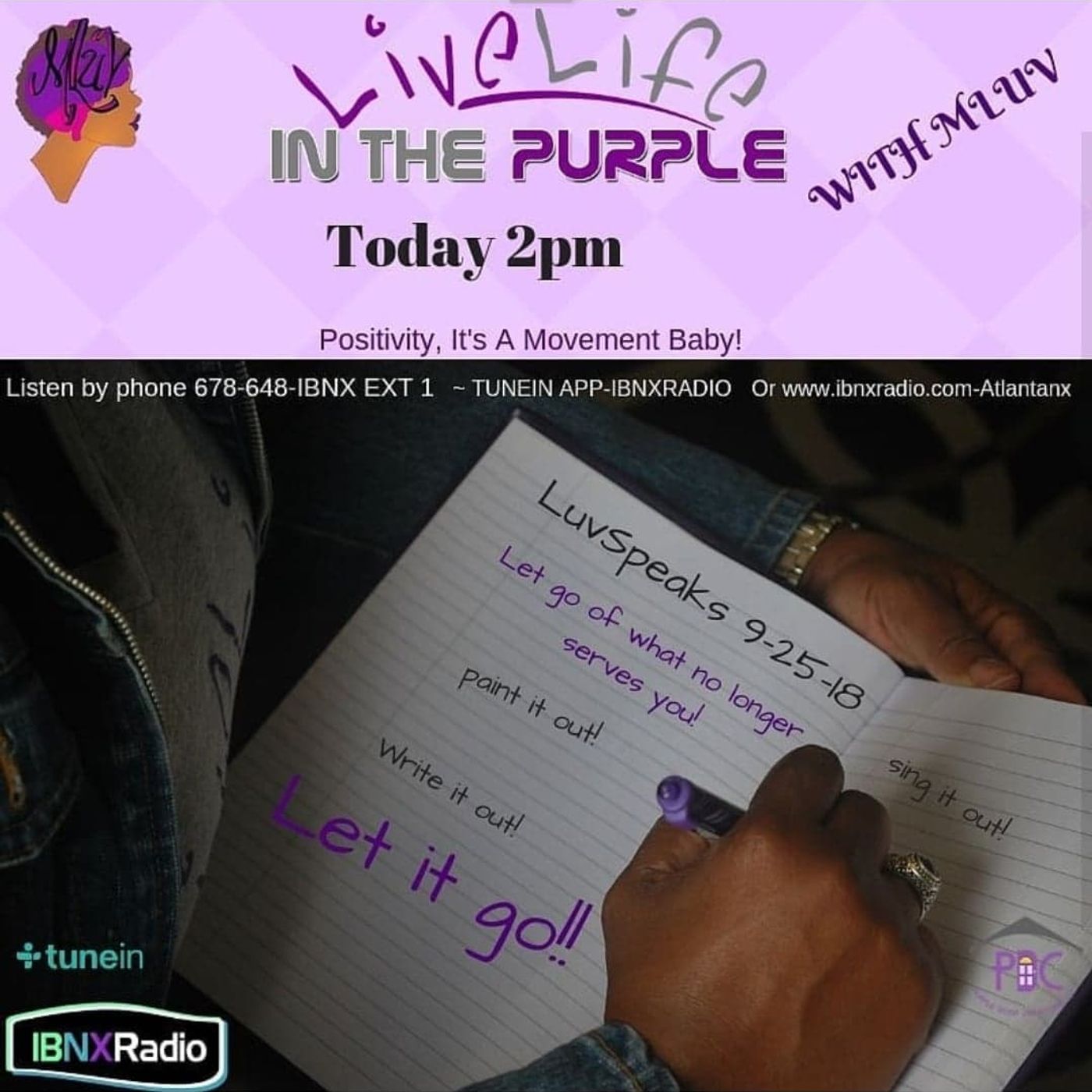 Live Life In The Purple