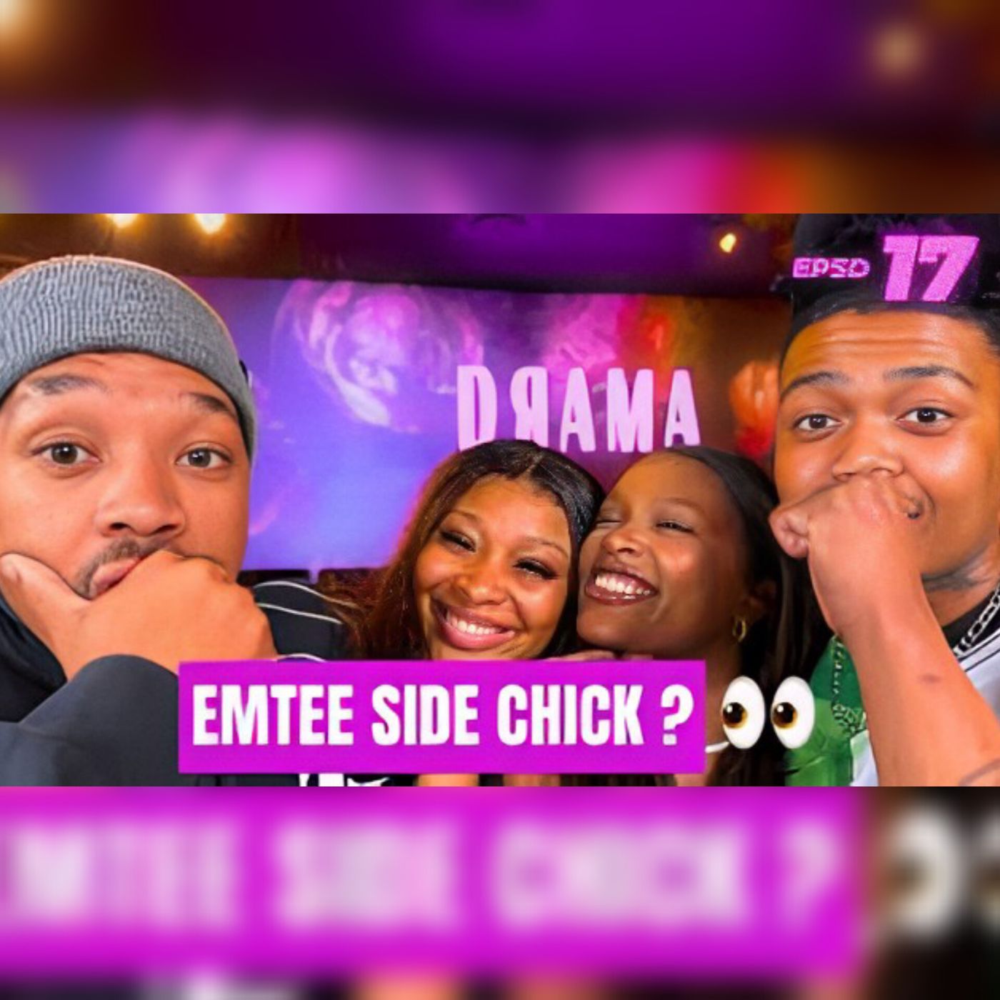Emtee’s Alleged Side Chick EXPOSES EVERYTHING!  Naqueeda RESPONDS to Bruce,Ghost Hlubi DRAMA Ep episode artwork