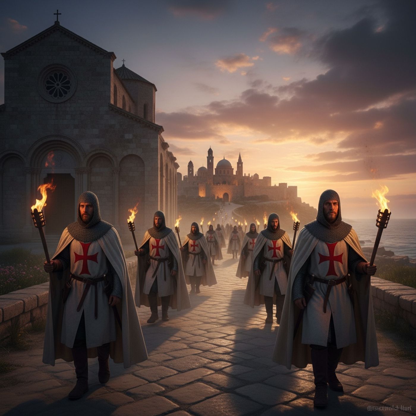 Trani e la via per Gerusalemme: I Cavalieri Templari, la Chiesa di Ognissanti e i Segreti del Medioevo Pugliese