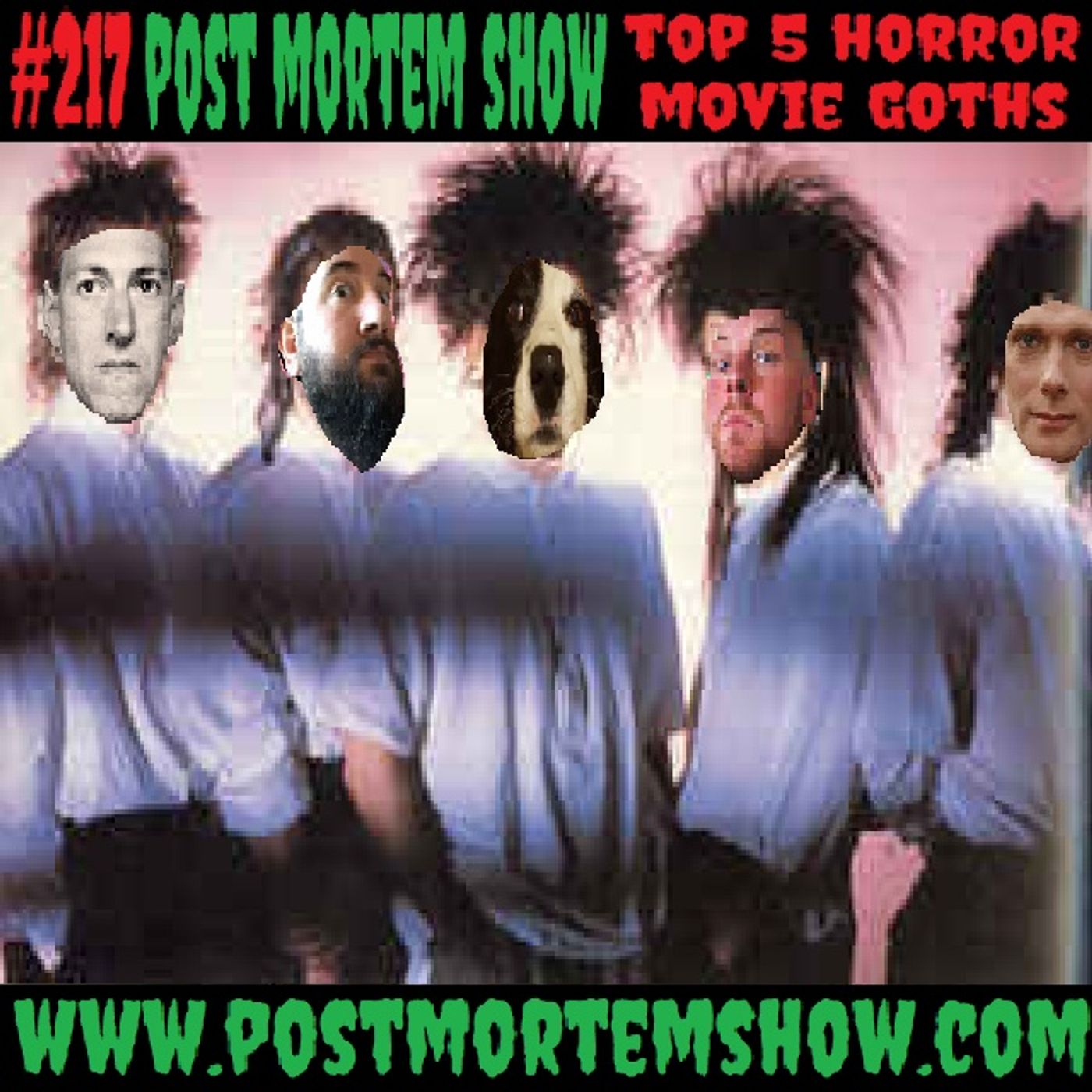 e217 - We'll Tear Your Hole Apart (Top 5 Horror Goths) episode artwork