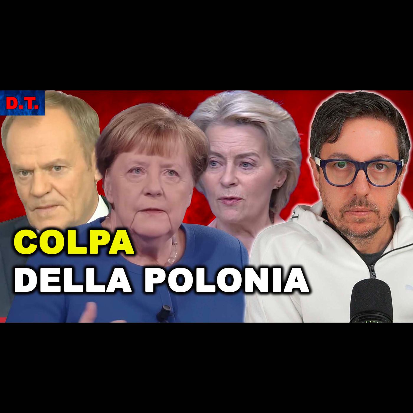 UCRAINA, MERKEL: COLPA DELLA POLONIA E AGLI STATI BALTICI