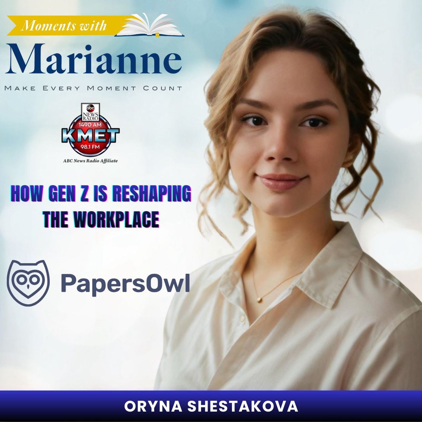The State of Gen Z at Work in 2026 with Oryna Shestakova episode artwork