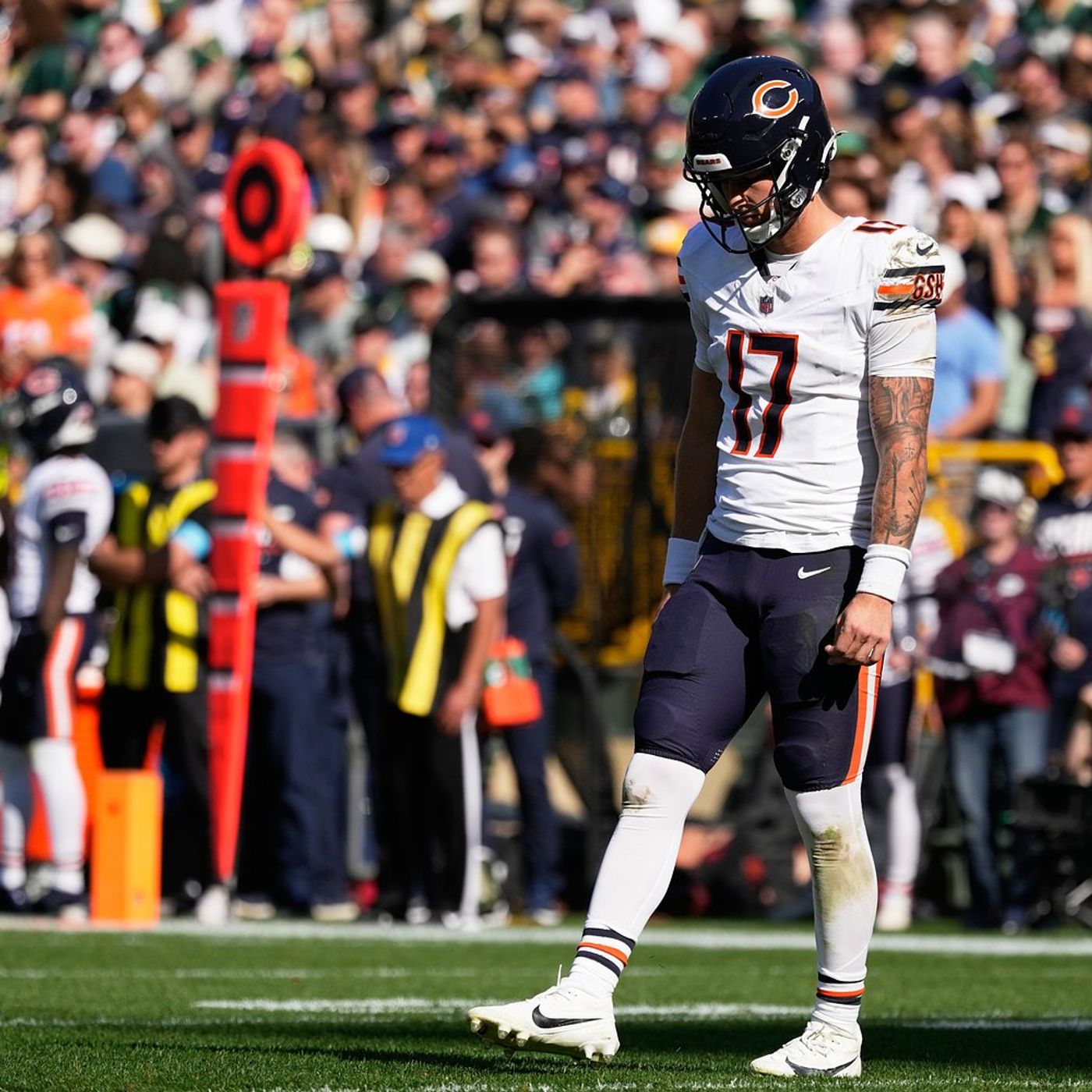 Here are the numbers that explain the Chicago Bears’ 31-7 loss to the Packers