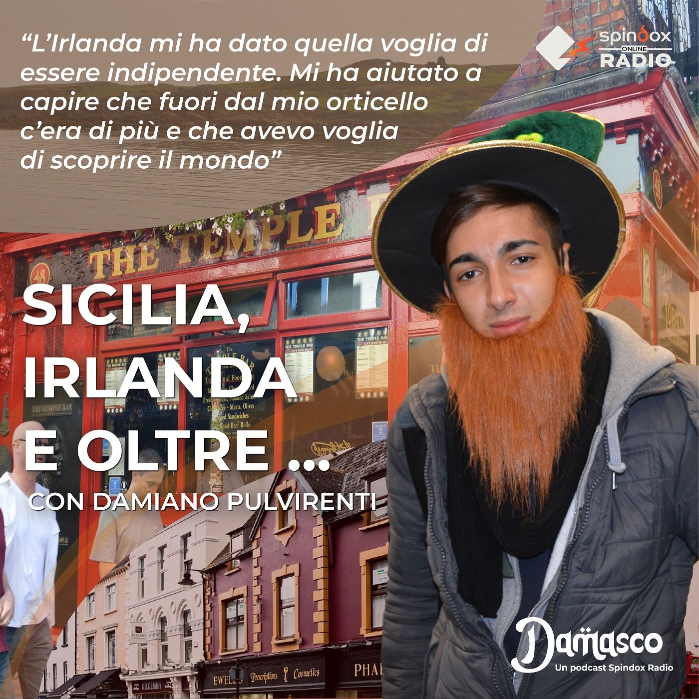 Damasco - Episodio 3: Sicilia, Irlanda e oltre. Intervista a Damiano Pulvirenti episode artwork