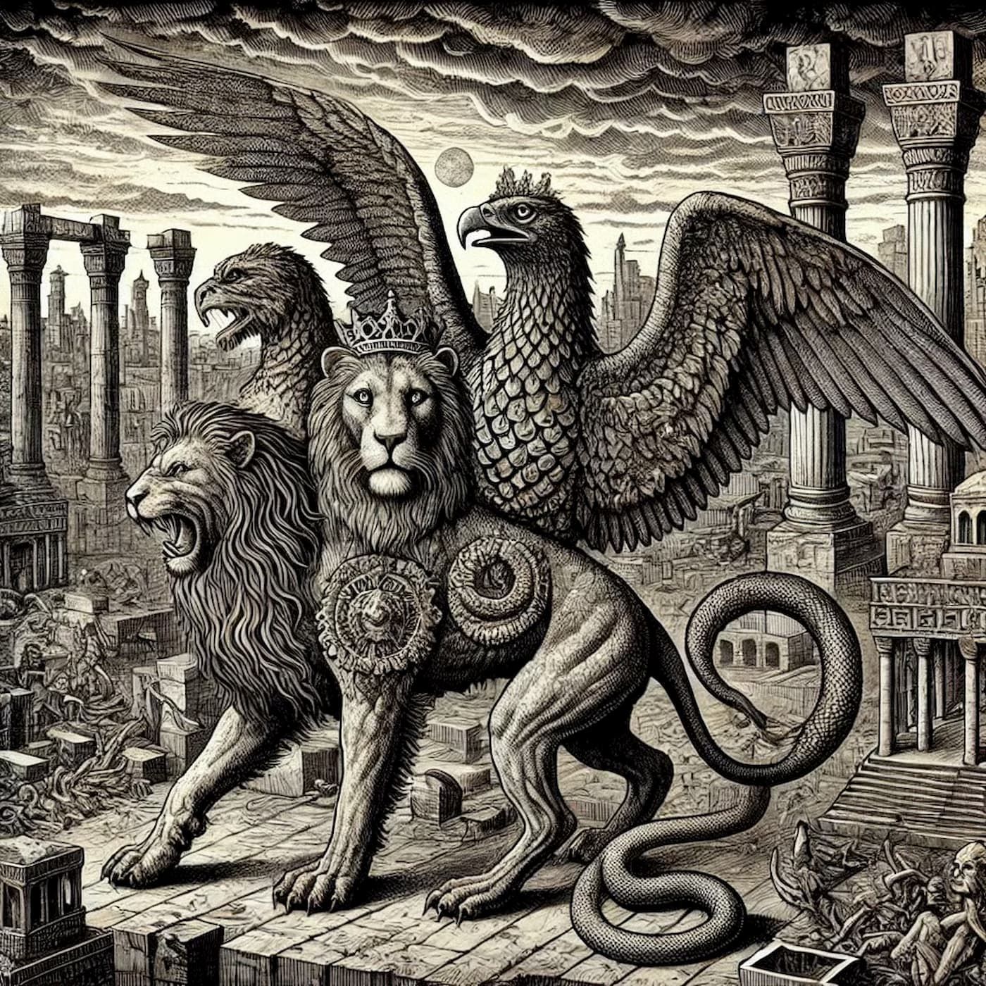 Four Beasts In One—The Homo-Cameleopard | Edgar Allan Poe Stories episode artwork