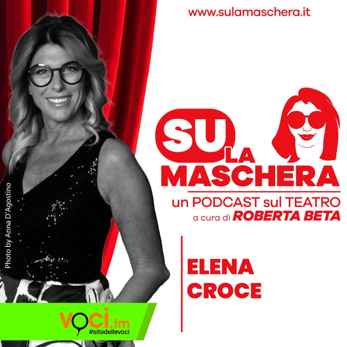 SU LA MASCHERA: Ospite Elena Croce SU LA MASCHERA: Ospite Elena Croce