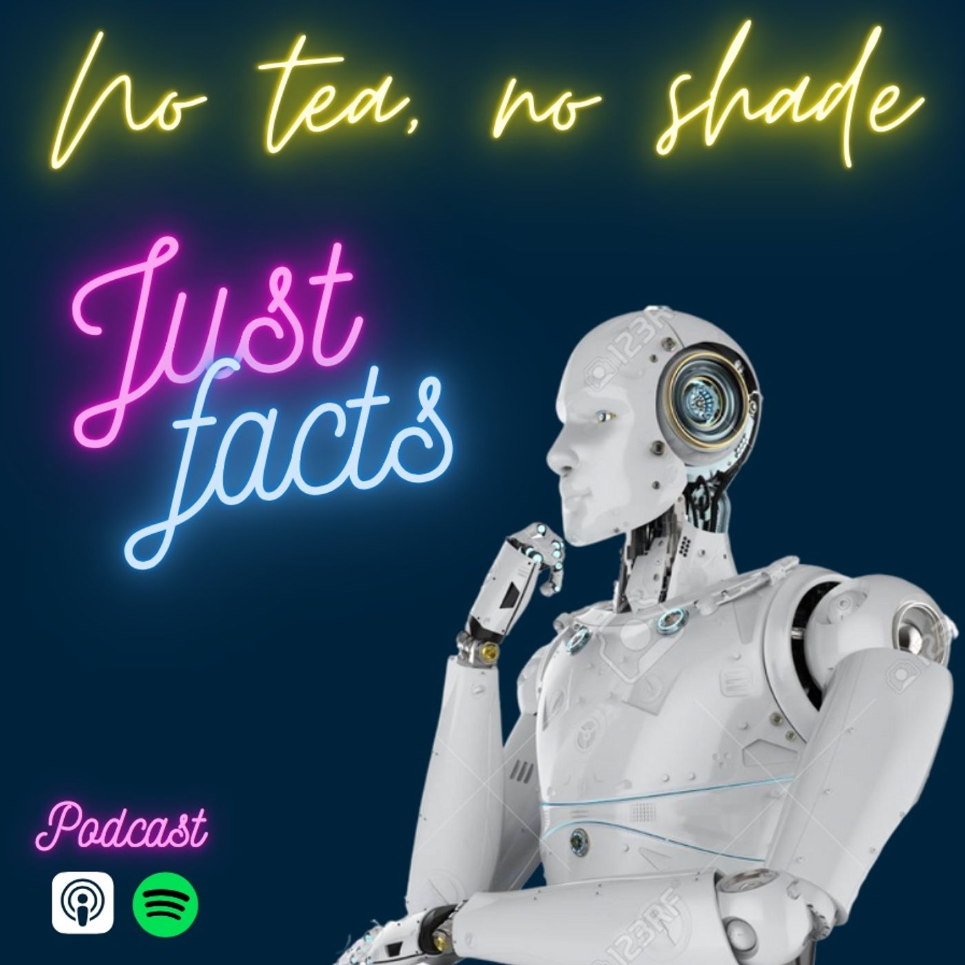 No tea, no shade, JUST FACTS cover art