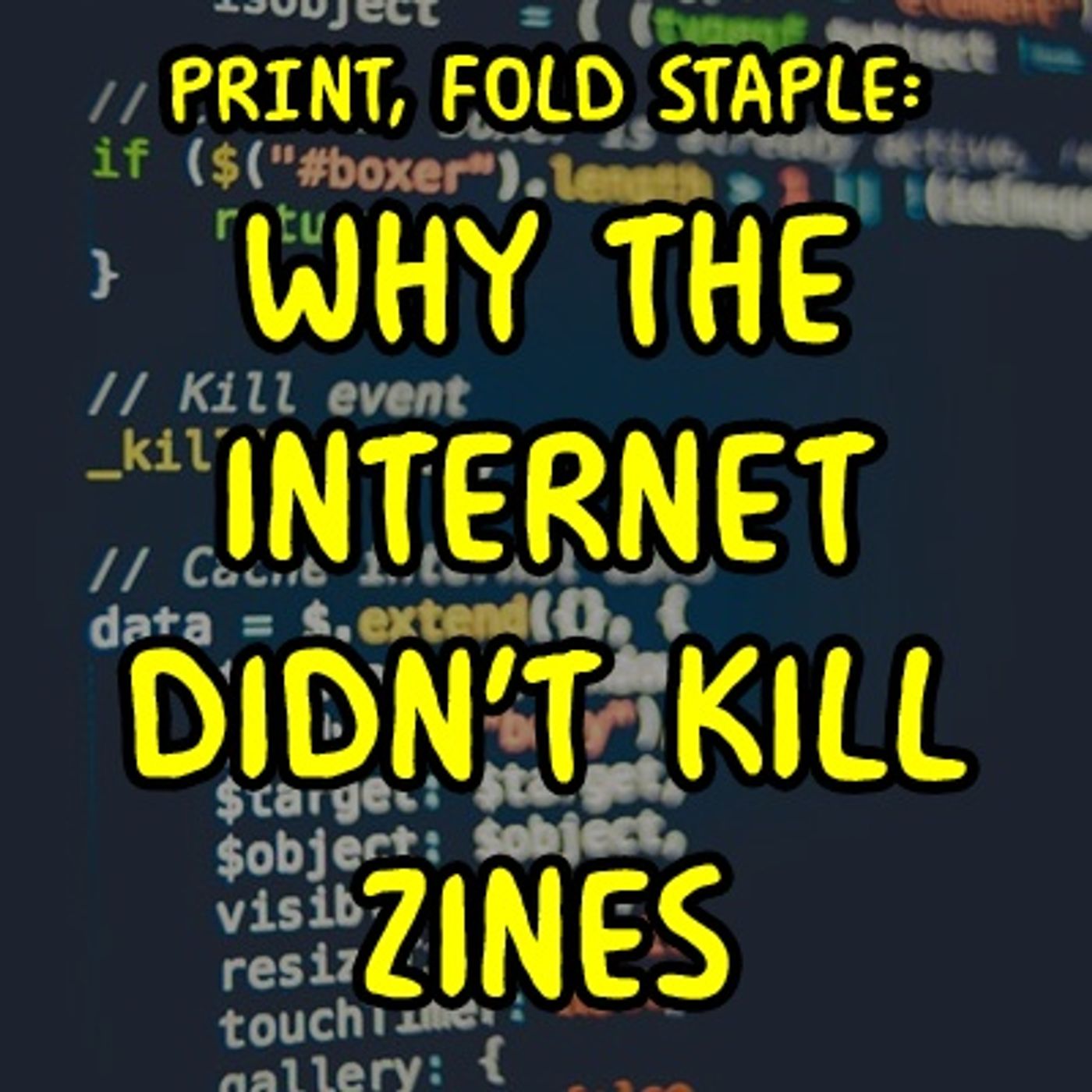 Print, Fold, Staple - the DZL Podcast