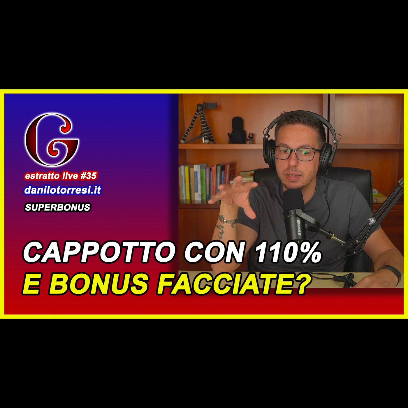 🟡 Superbonus 110 posso agevolare il cappotto con un altro bonus? - estratto live #35 episode artwork
