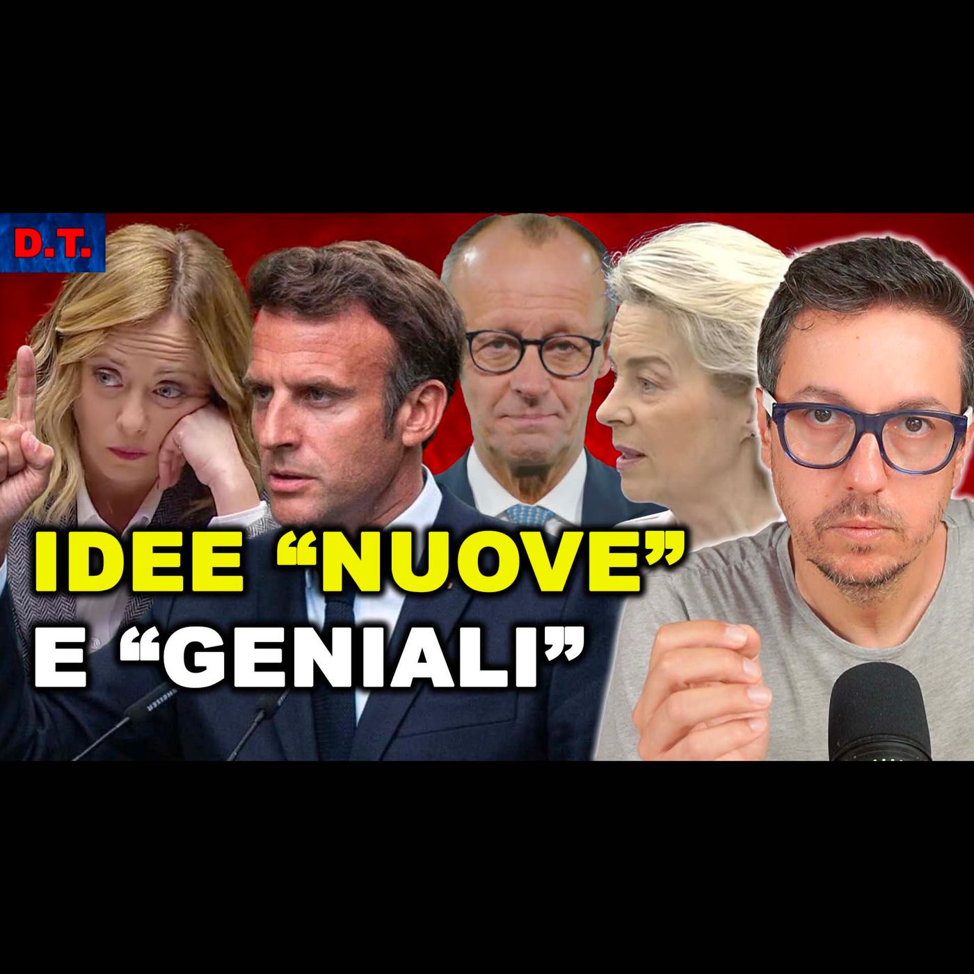 MACRON & Co. HANNO “NUOVE” E “GENIALI” IDEE PER LA PACE IN UCRAINA