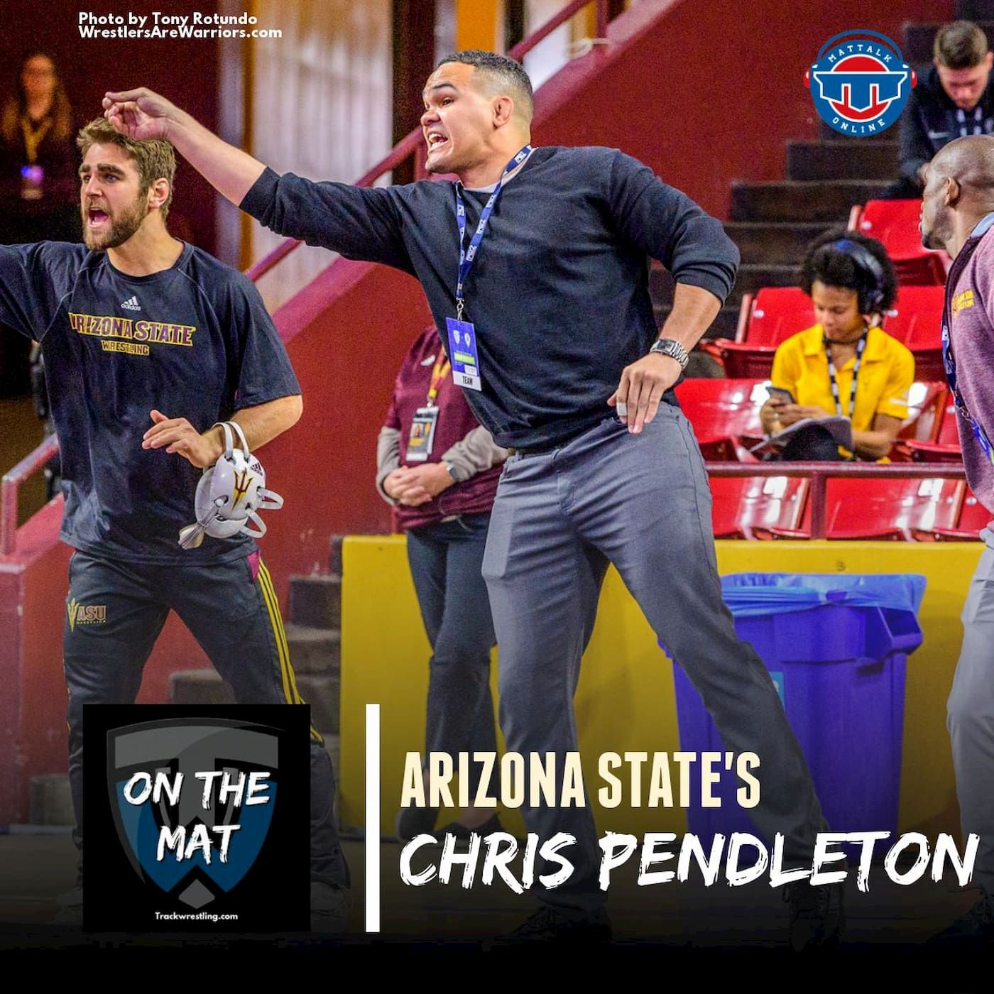 Arizona State assistant coach Chris Pendleton - OTM591