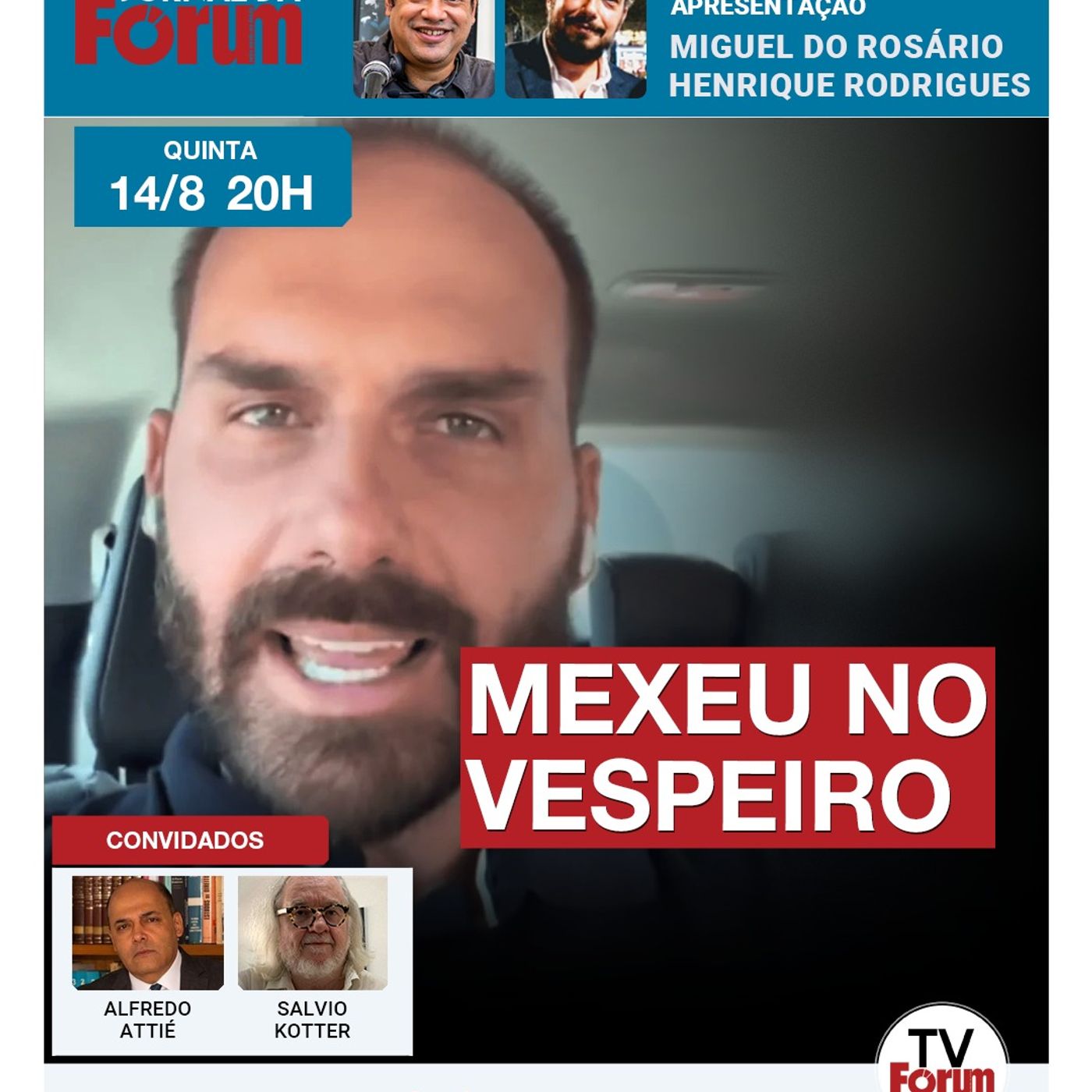 O traidor Eduardo Bolsonaro agora ameaça os bancos | Saiu a lista dos melhores e piores do STF episode artwork