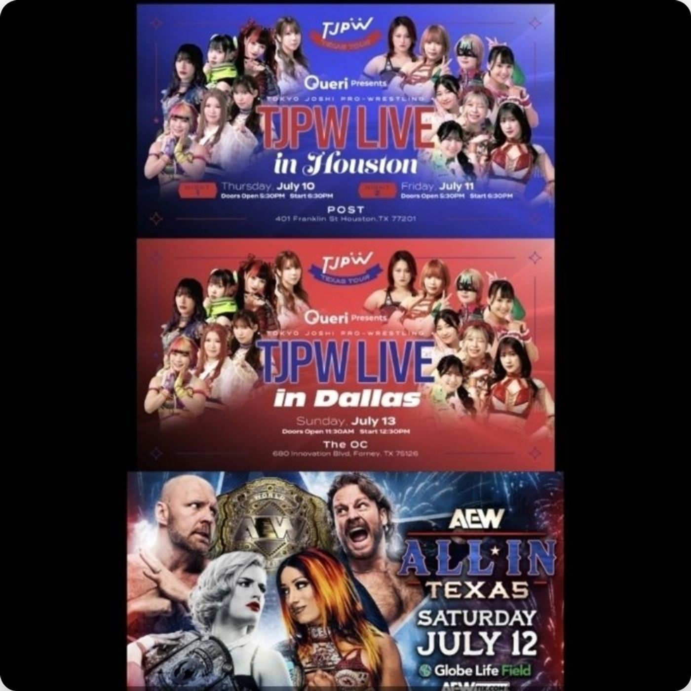 Episode #201: TJPW Texas Tour 2025, AEW All In Texas Recap episode artwork