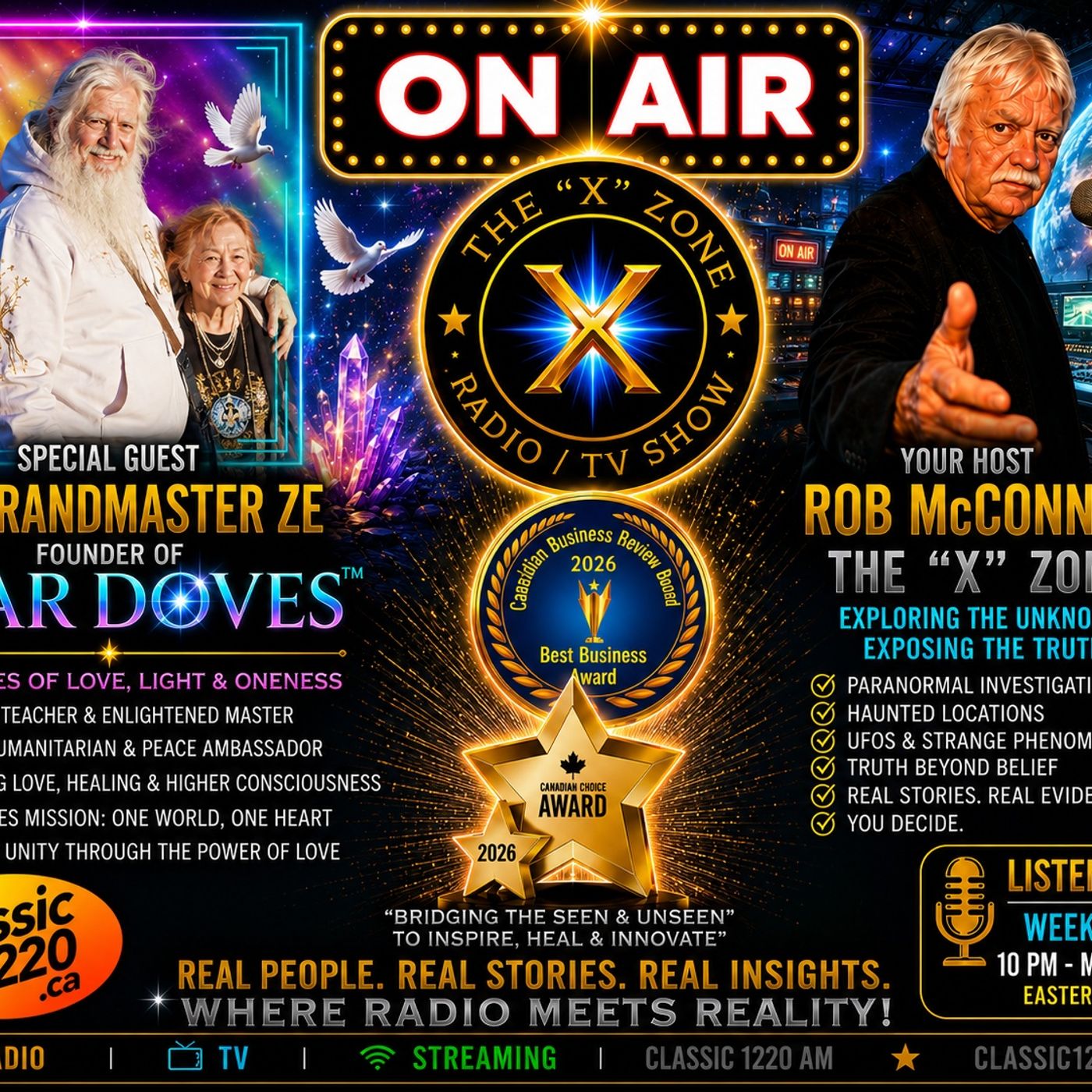 Rob McConnell Interview - DR. GRANDMASTER ZE - Founder of Star Doves episode artwork