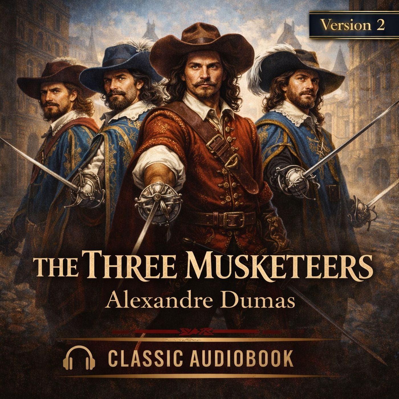 The Three Musketeers (Version 2) | Classic Adventure Audiobook | Alexandre Dumas Part 3 episode artwork