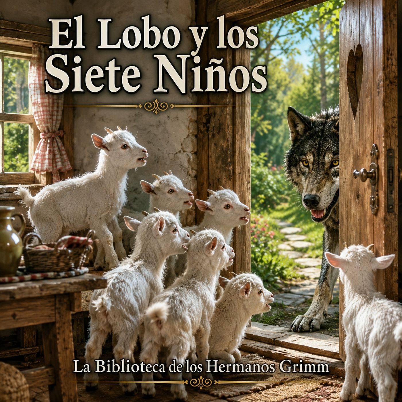 005 - El Lobo y los Siete Niños Pequeños Audiolibro - Los Hermanos Grimm