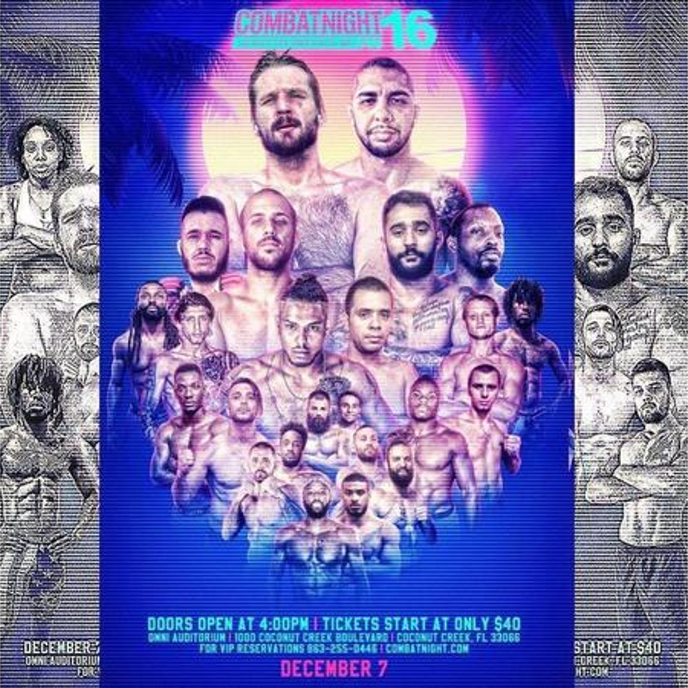 Roman Faraldo says Combat Night fans can expect a highlight reel episode artwork