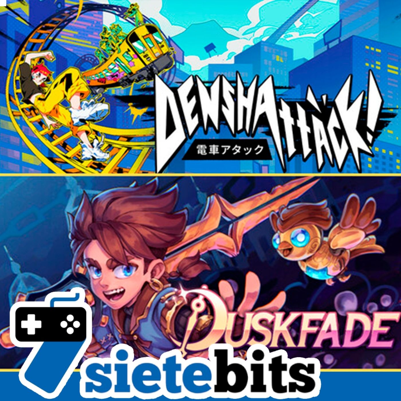 SieteBITS en chancletas | Duskfade, Denshattack y otros jueguicos del verano episode artwork