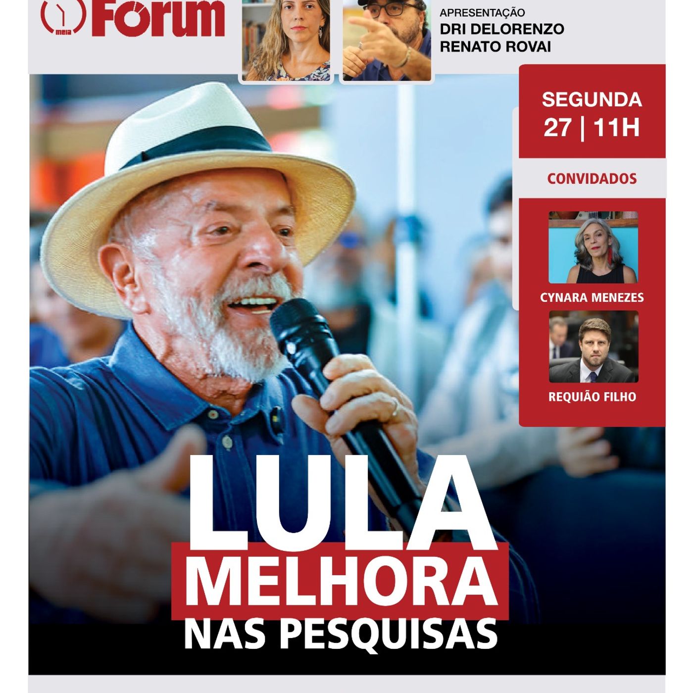 Lula X Flávio Bolsonaro: últimas pesquisas | A fala de Justus | O impacto do perfil de IA Dona Maria episode artwork