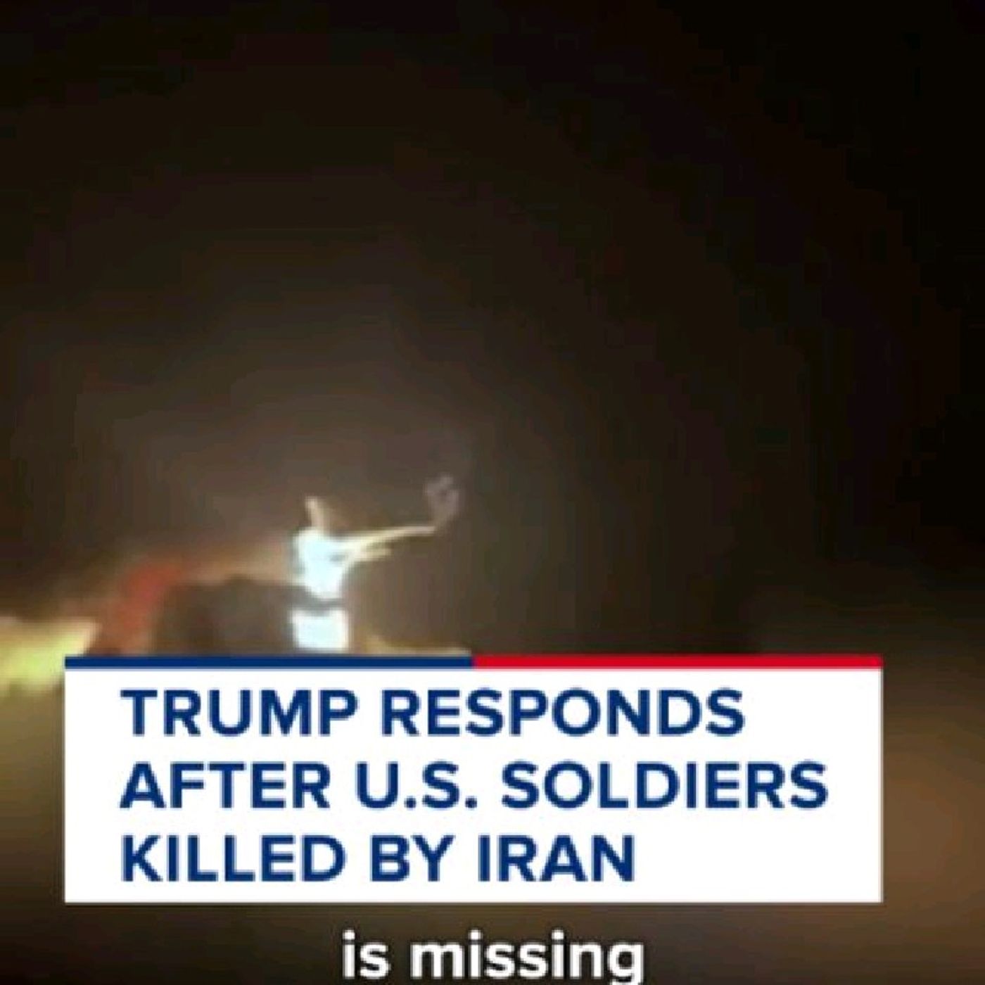 US President Donald Trump has spoken about the deaths of two US soldiers in the Middle East, insisting they died to help keep peace in the r episode artwork