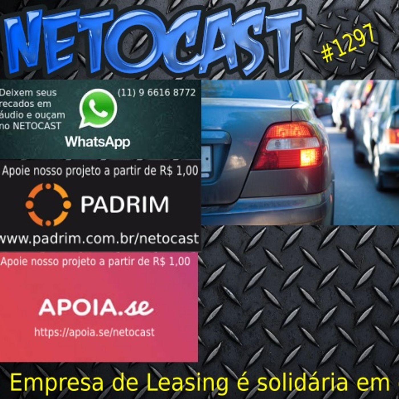 NETOCAST 1297 DE 19/05/2020 - Empresa de leasing responde solidariamente por dívida de IPVA episode artwork