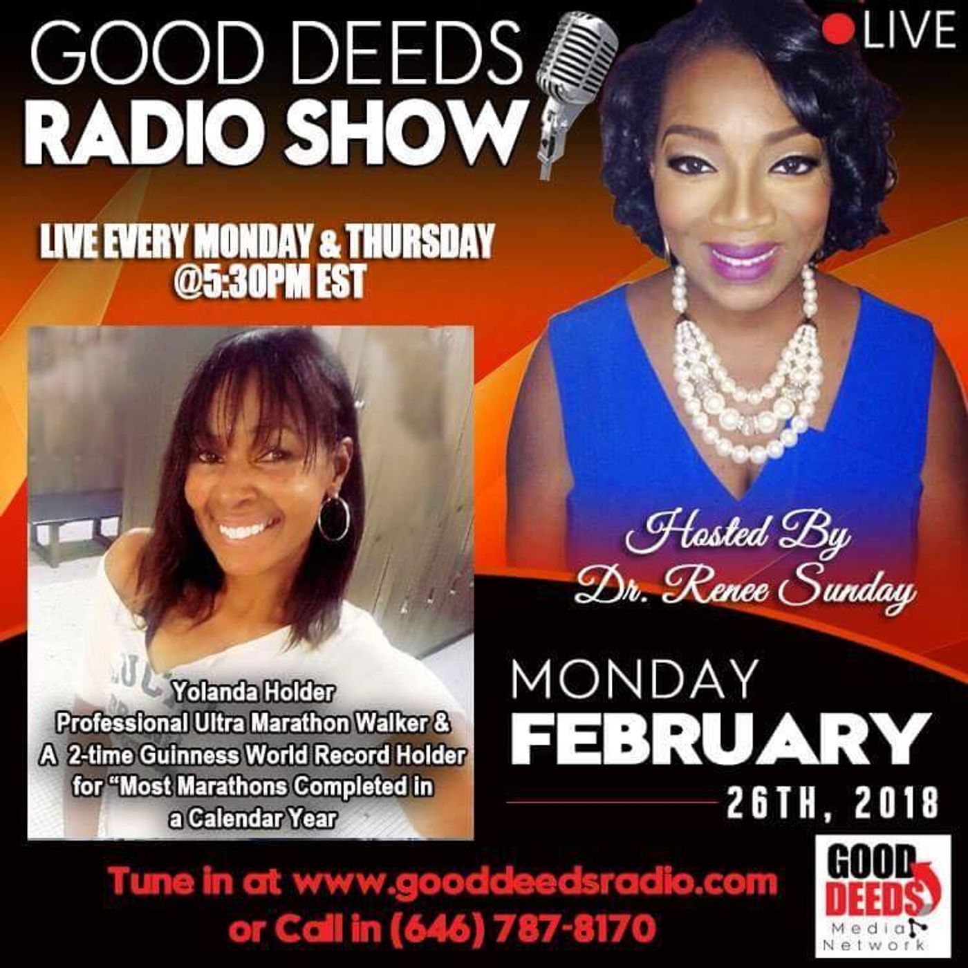Dr. Renee Sunday\'s show