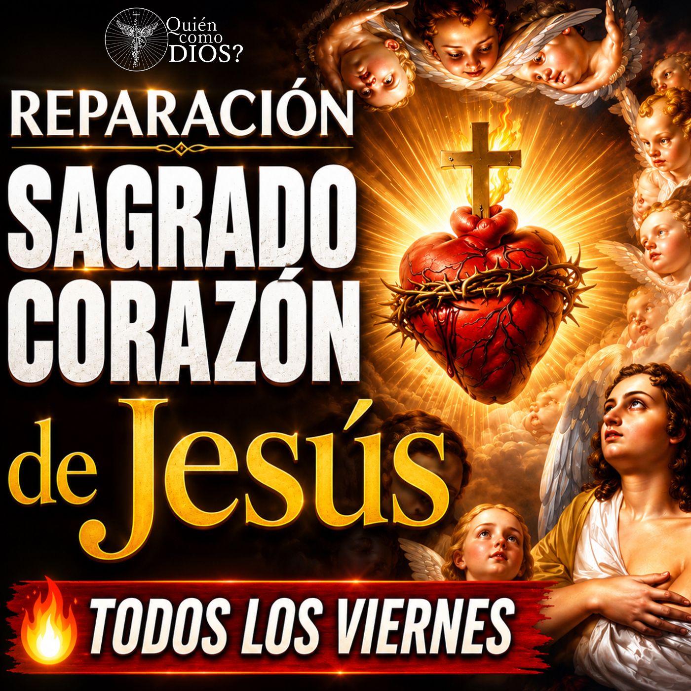 Rosario al ❤️‍🔥 Sagrado Corazón de Jesús | #Actodereparación ▶︎ Viernes 29 de Mayo