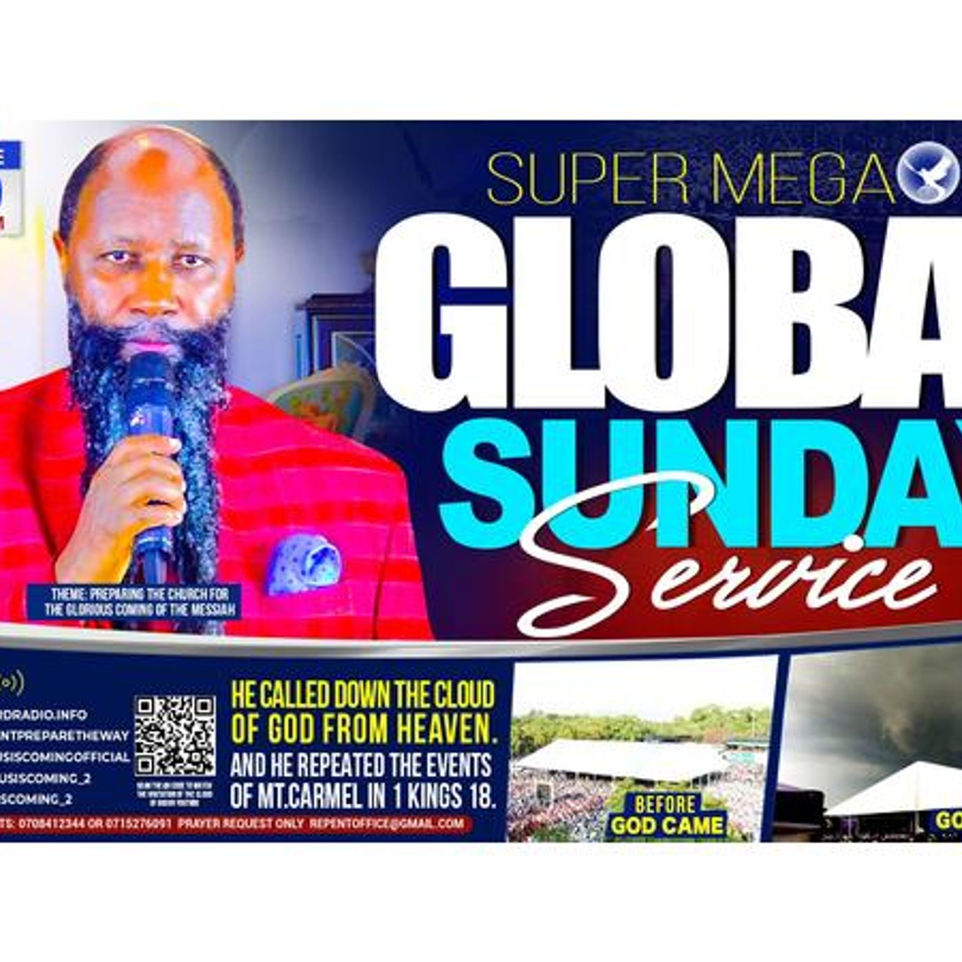 Sunday Global Service | June 20th, 2021, BOOK OF REVELATION, THE 2 WITNESSES!