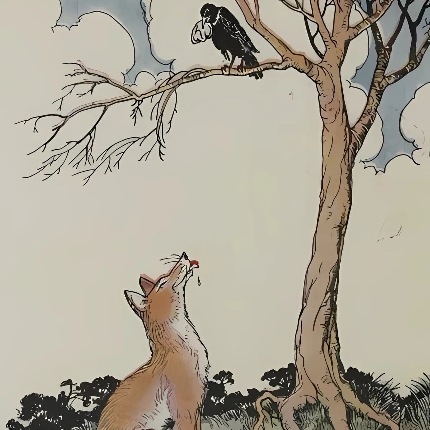 The Fox and the Crow | Aesop Fables episode artwork