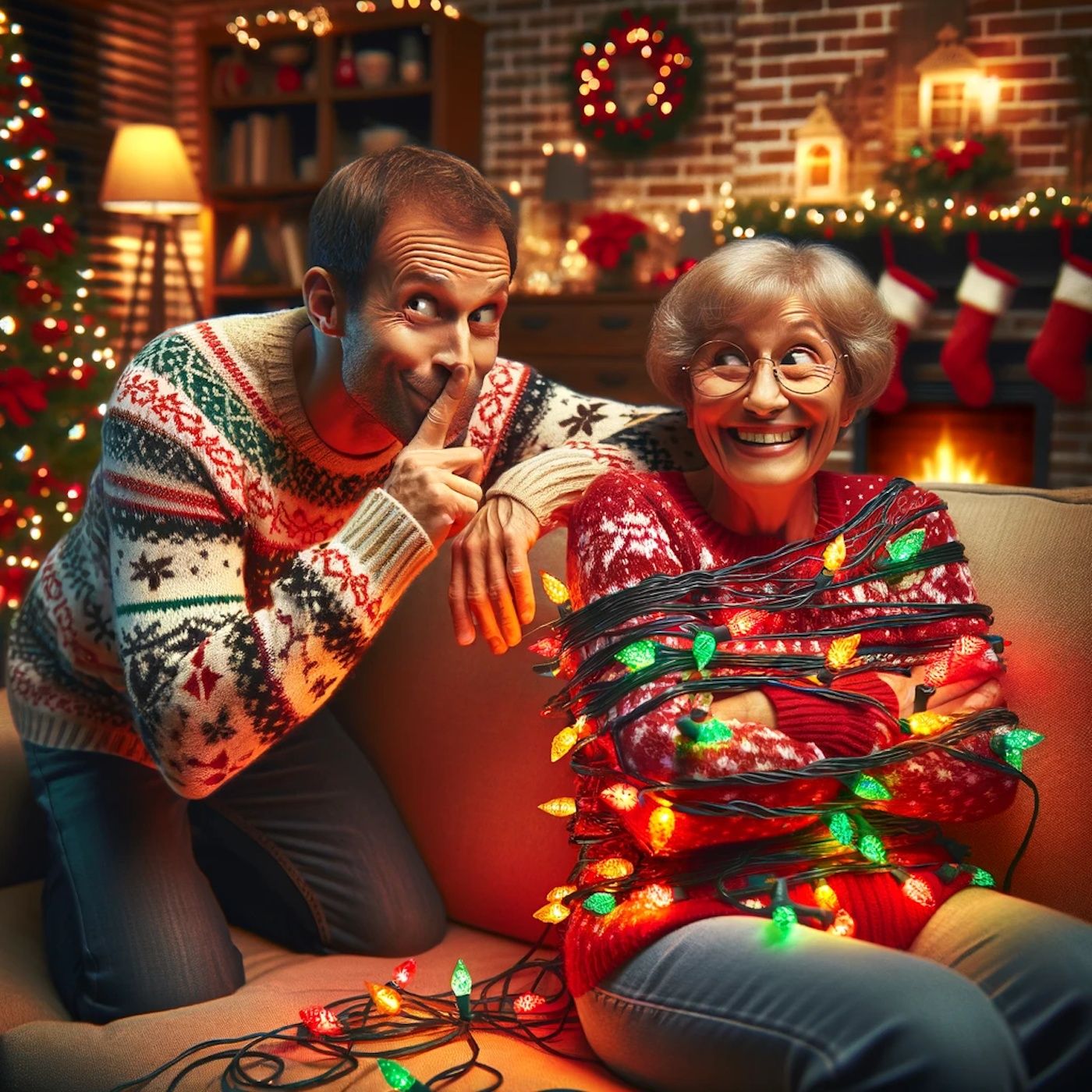 “That’s the true spirit of Christmas- people being helped by people other than me.” episode artwork