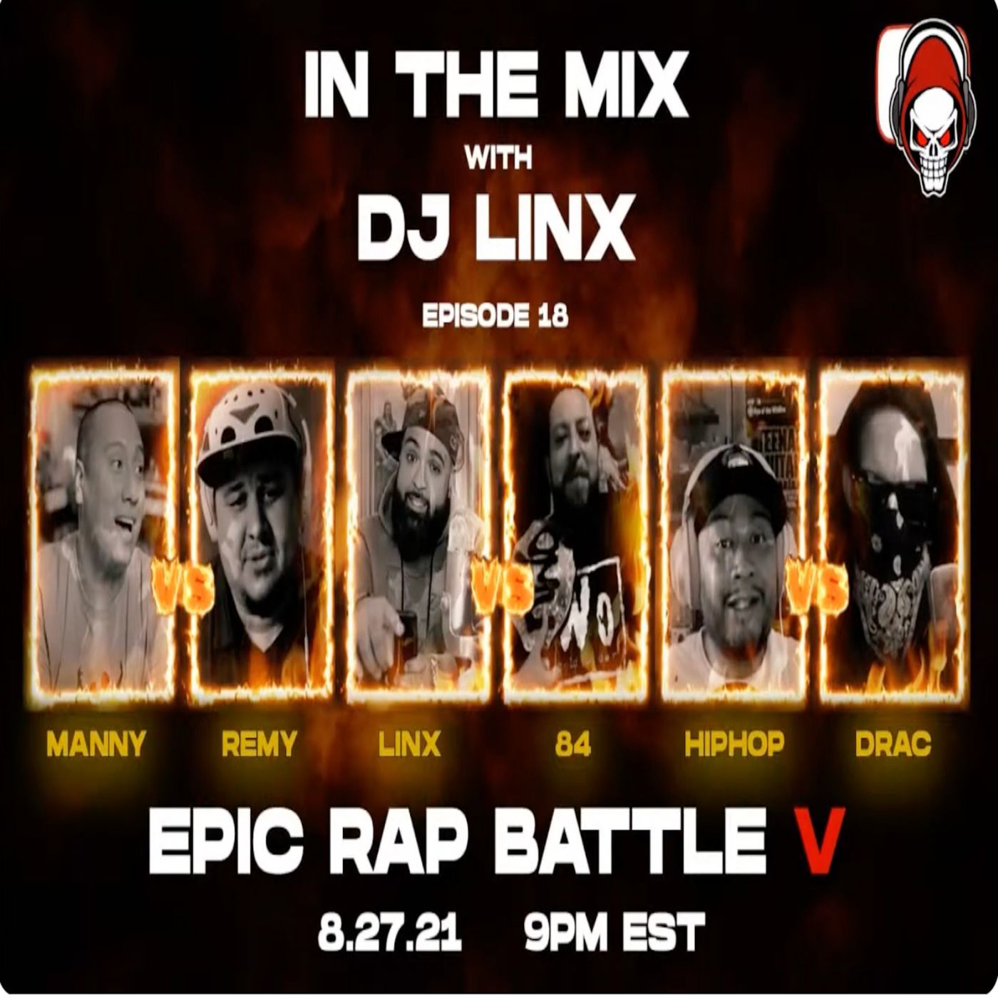 IN THE MIX WITH DJ LINX - EPISODE 18 - EPIC RAP BATTLE 5 episode artwork