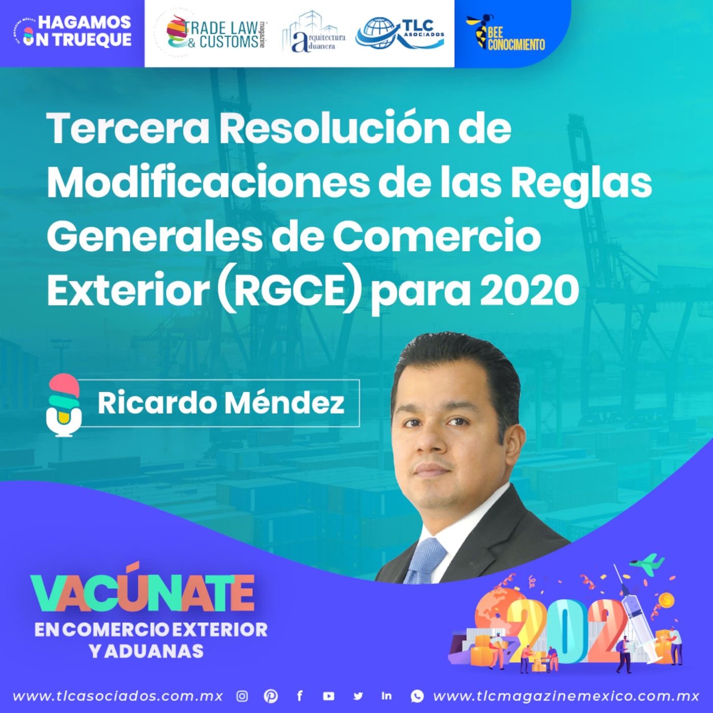 Episodio 126. Tercera Resolución de Modificaciones de las Reglas Generales de Comercio exterior (RGCE) para 2021 episode artwork