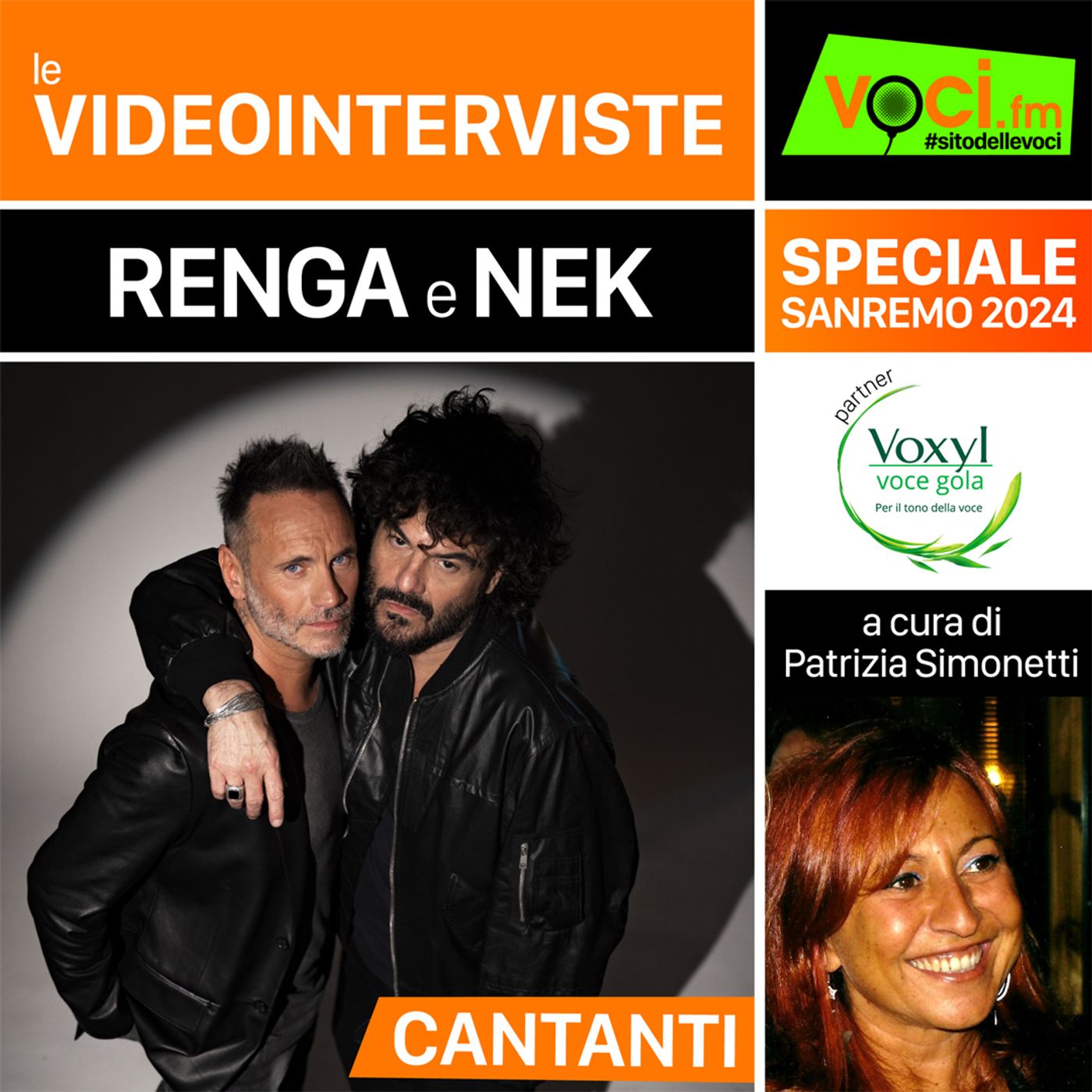 SPECIALE SANREMO 2024: FRANCESCO RENGA e NEK su VOCI.fm - clicca PLAY e ascolta l'intervista episode artwork