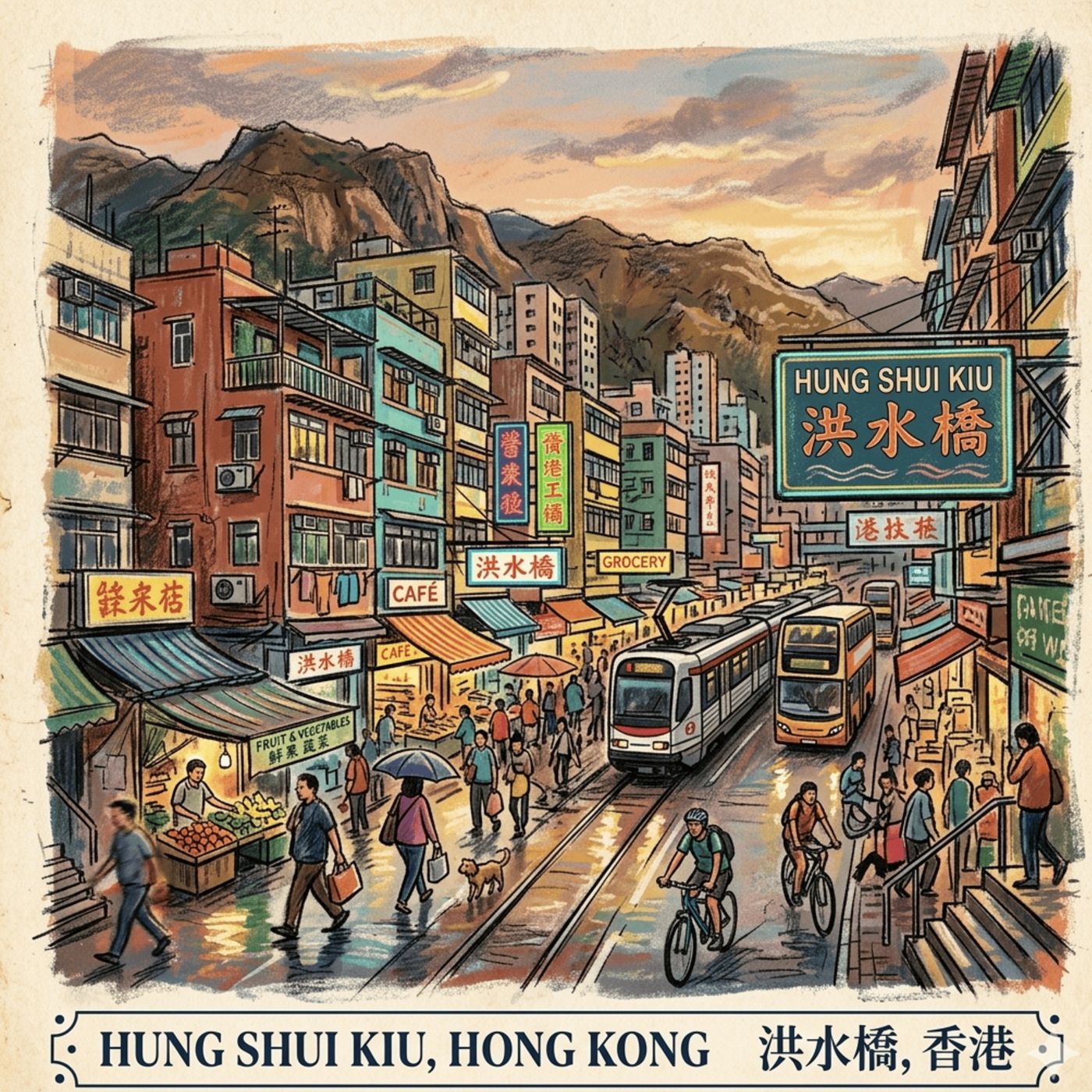(FRA) Histoires touristiques de Hung Shui Kiu, Hong Kong episode artwork