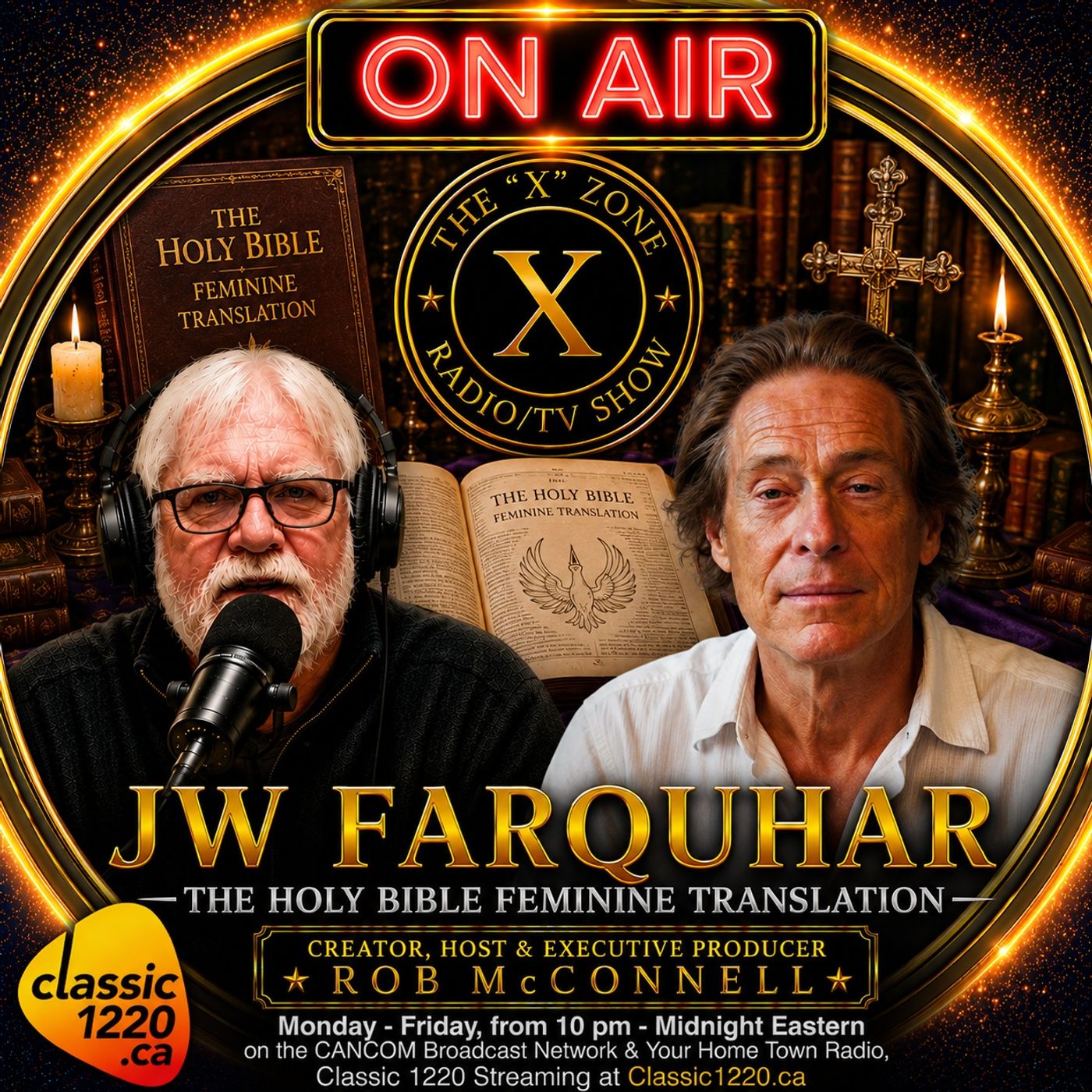 Rob McConnell Interviews - JW FARQUHAR - The Holy Bible Feminine Translation