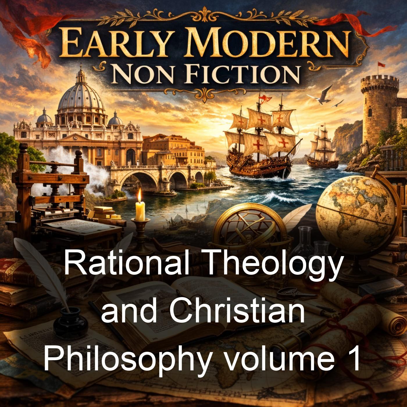 Rational Theology and Christian Philosophy volume 1 cover art