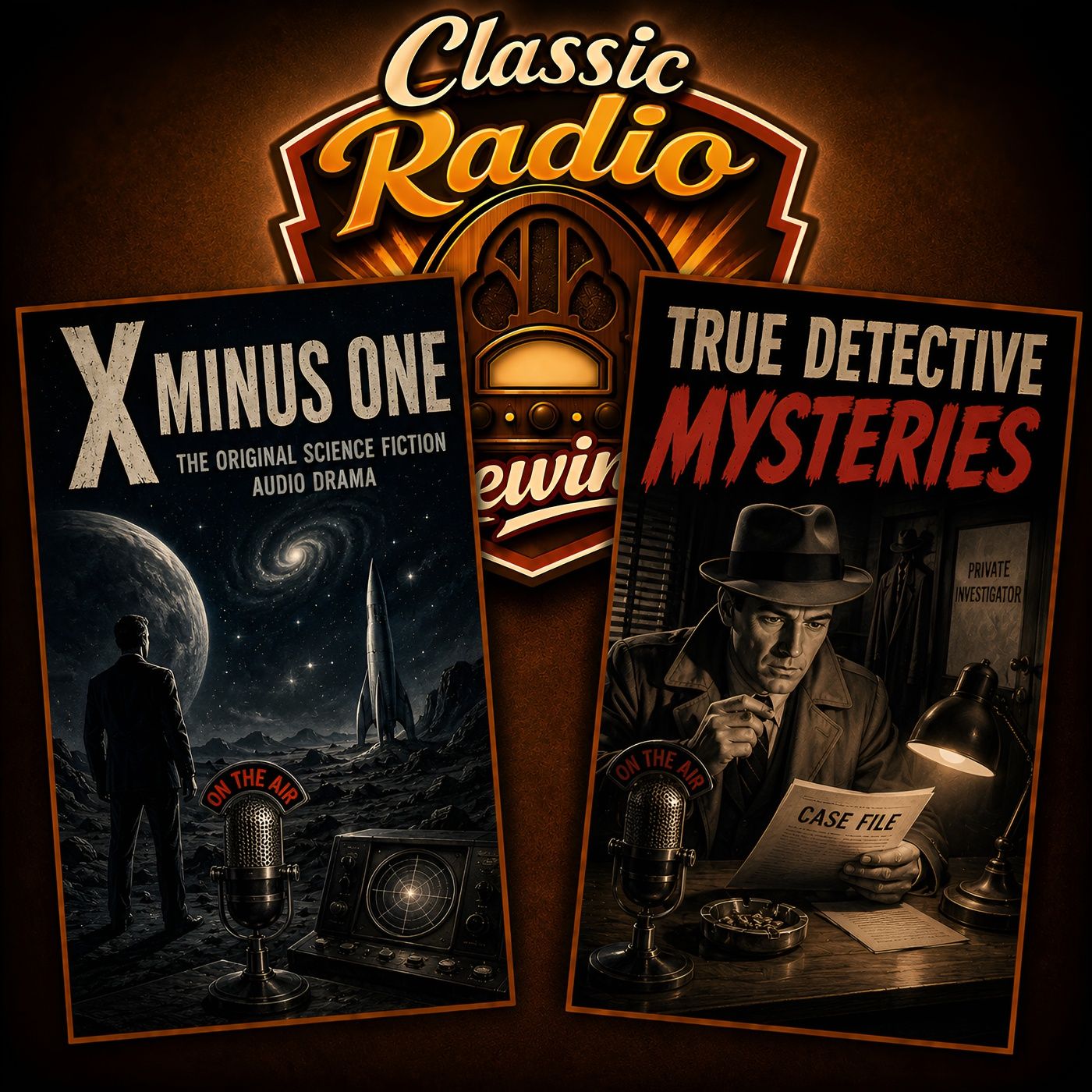 X Minus One / True Detective Mysteries (Old Time Radio Variety) episode artwork