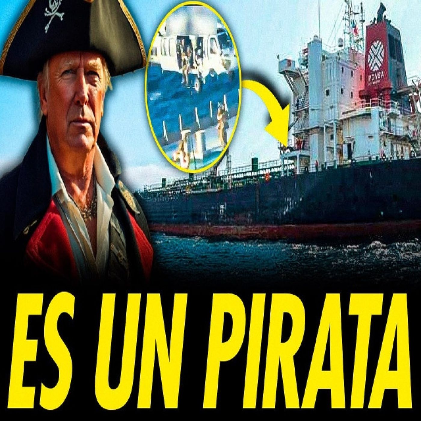 TRUMP PIRATA ROBA PETRÓLEO A VENEZUELA episode artwork