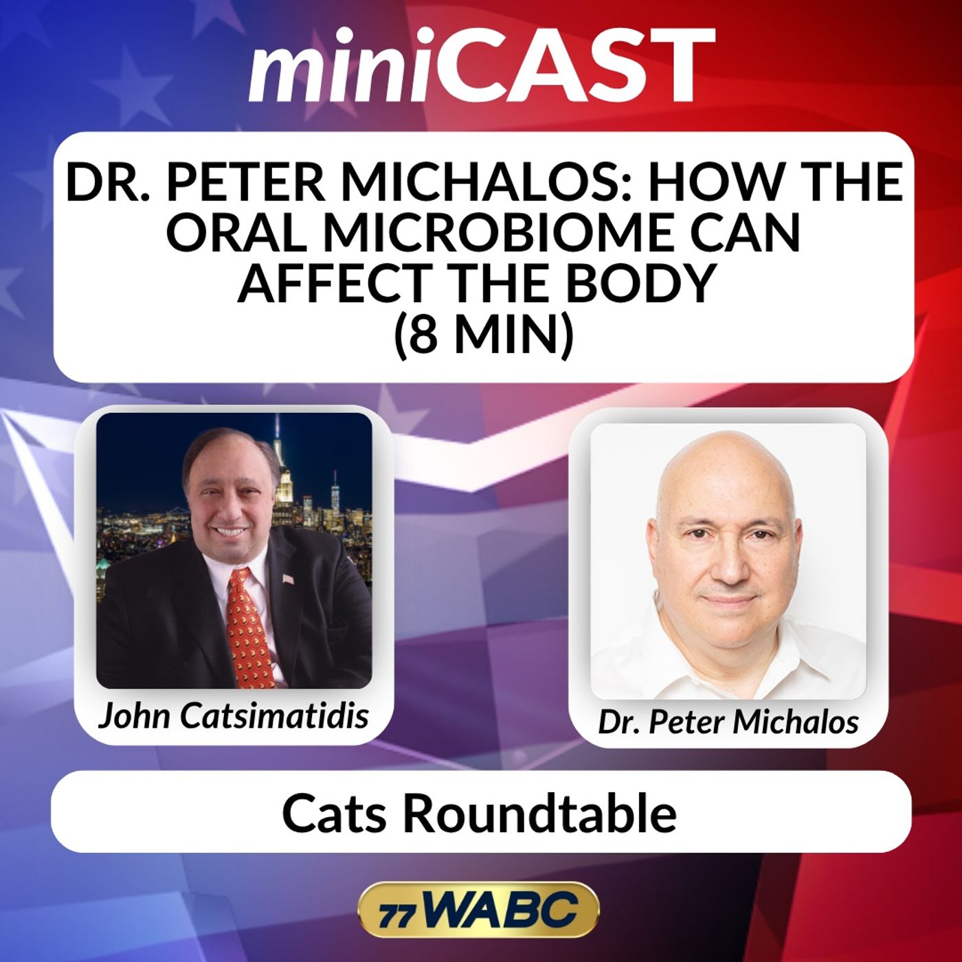 Dr. Peter Michalos: How the Oral Microbiome Can Affect the Body (8 min) episode artwork